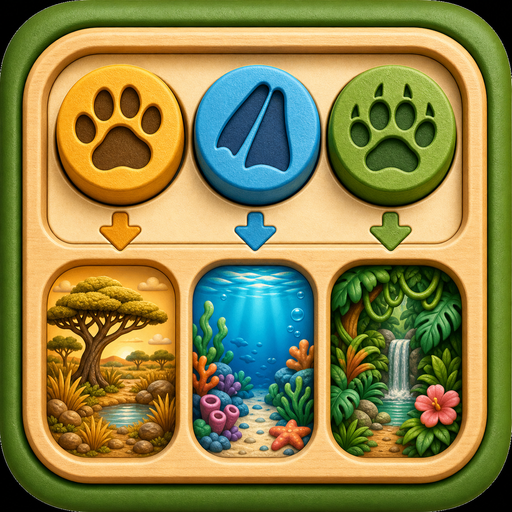 Habitat Match game icon.