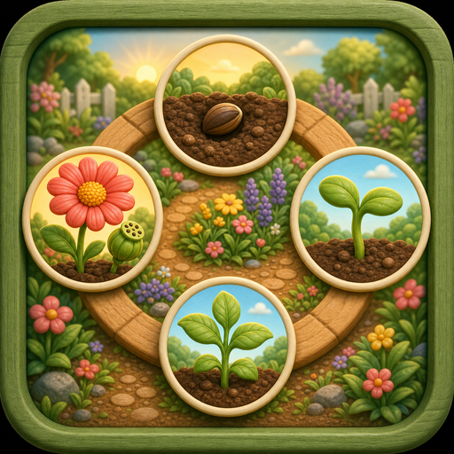 Life Cycle Order game icon.