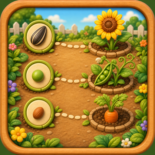 Match Seed to Plant game icon.