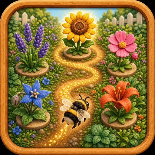 Pollination Puzzle game icon.
