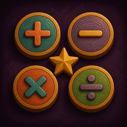 Number and operations topic tile.