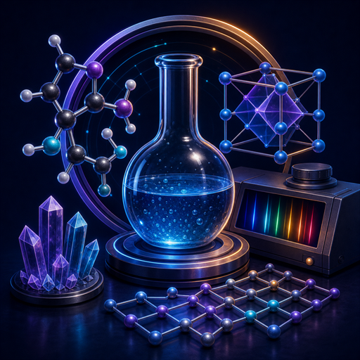 Chemistry strand tile.