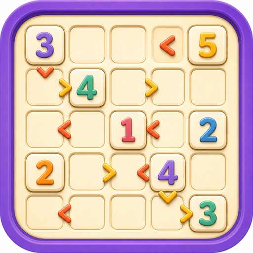 Inequality Grid game icon.