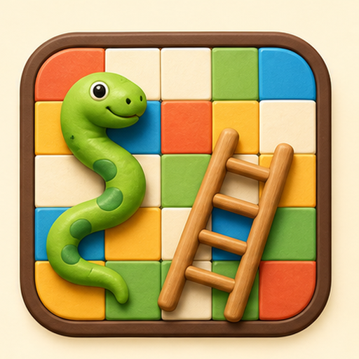 Snakes & Ladders game icon.