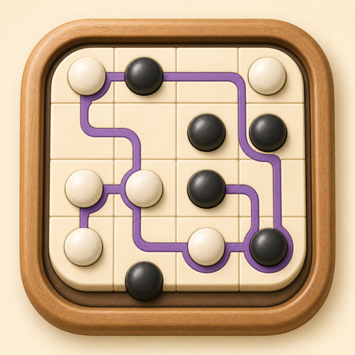 Masyu game icon.