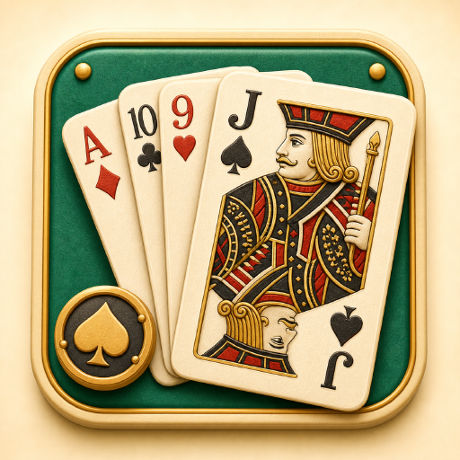 Euchre game icon.