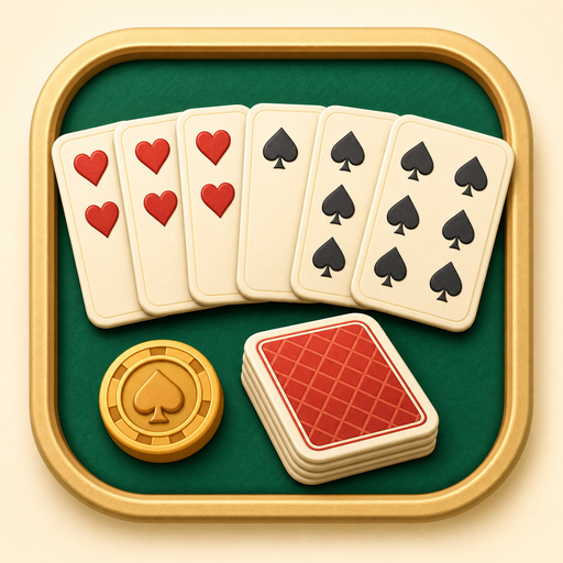 Gin Rummy game icon.