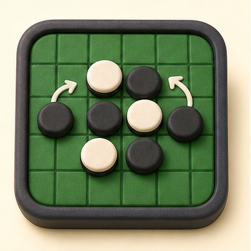 Reversi game icon.
