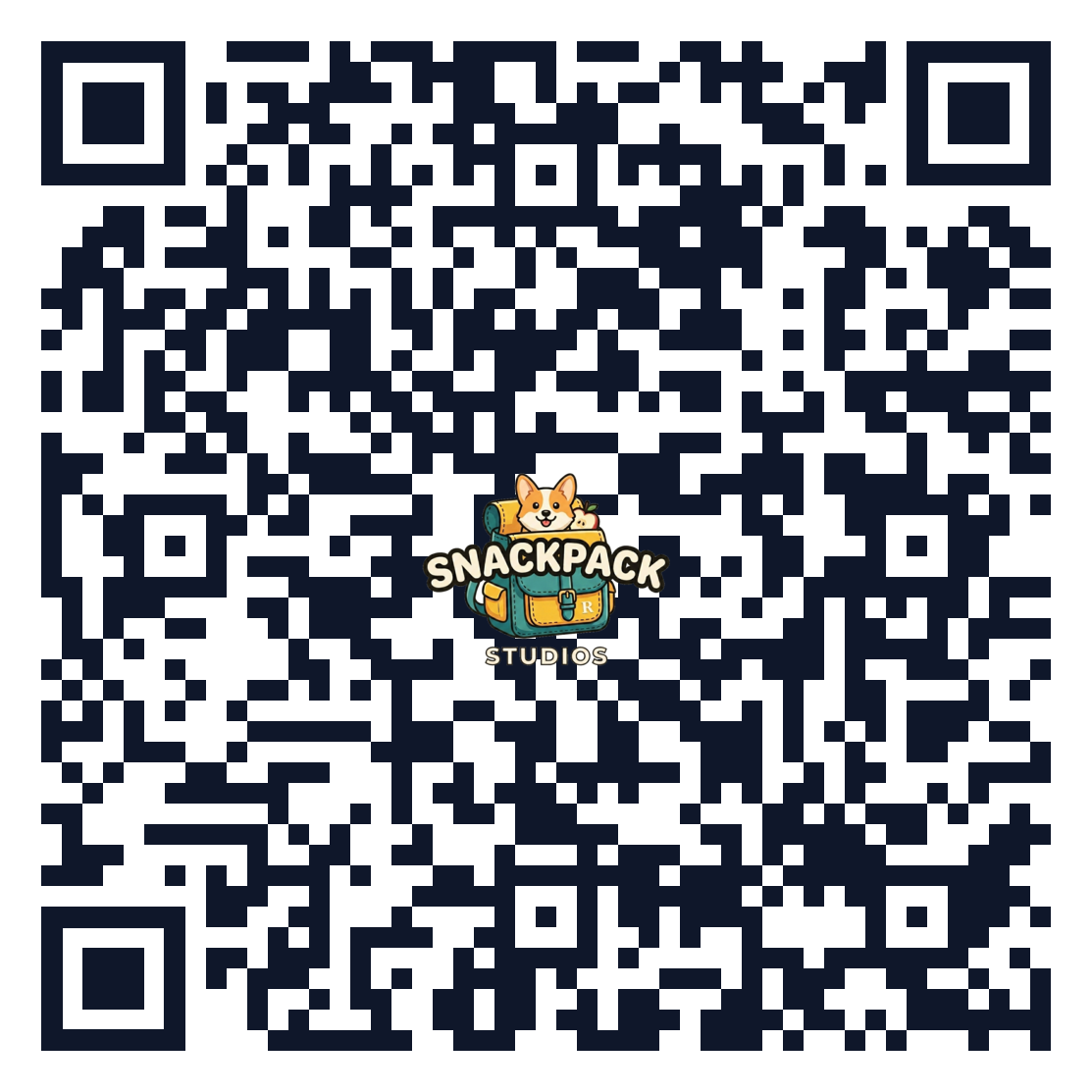 QR code to download SnackPack ABC on Google Play