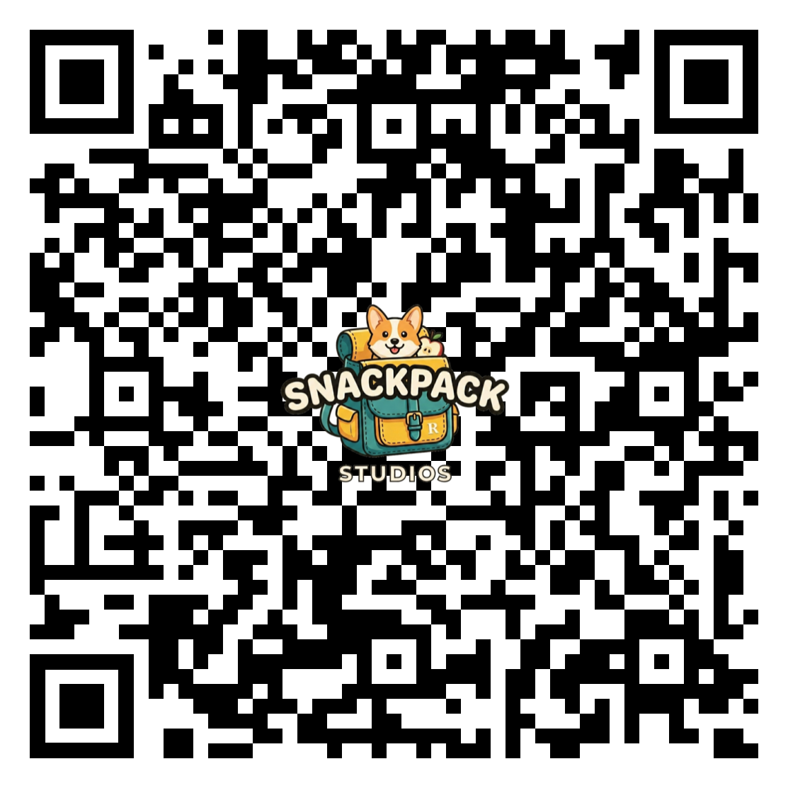 QR code to download Snackpack Brain Games Vol 3 on Google Play