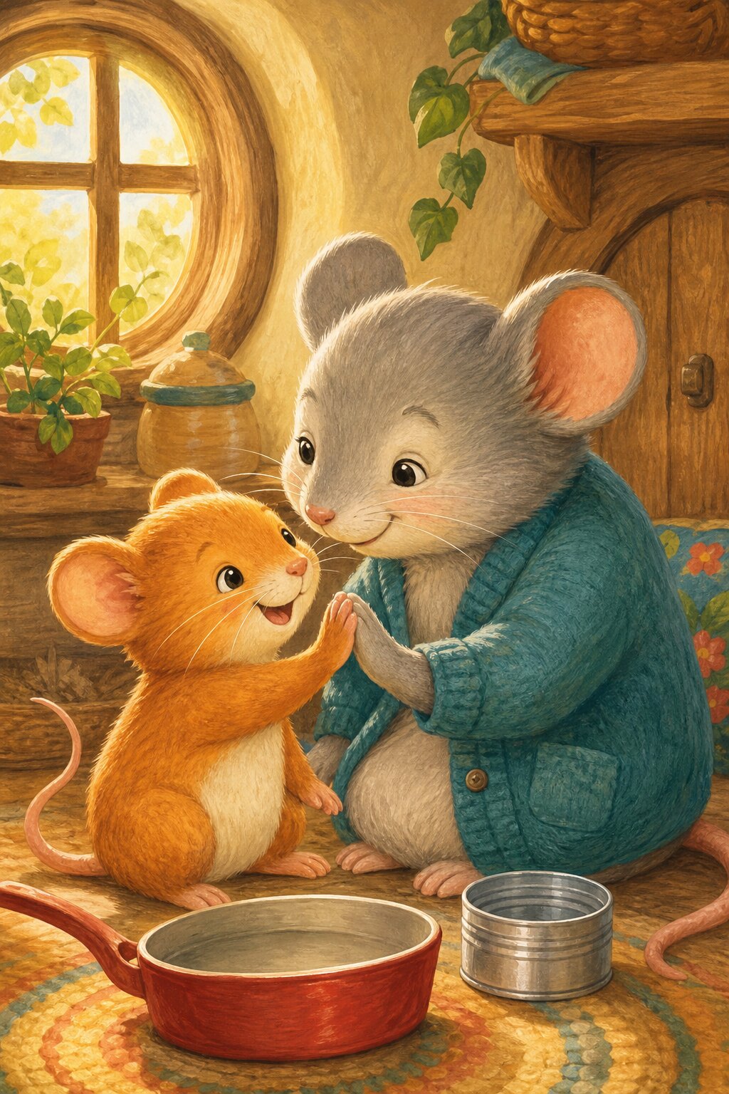 Nan and Pip decodable book cover.